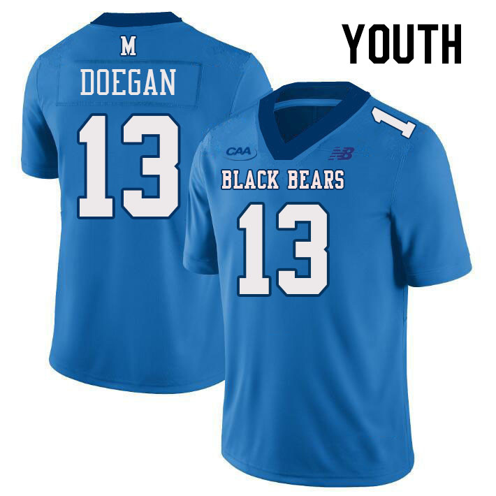 Youth #13 Dede Doegan Maine Black Bears College Football Jerseys Stitched Sale-Light Blue
